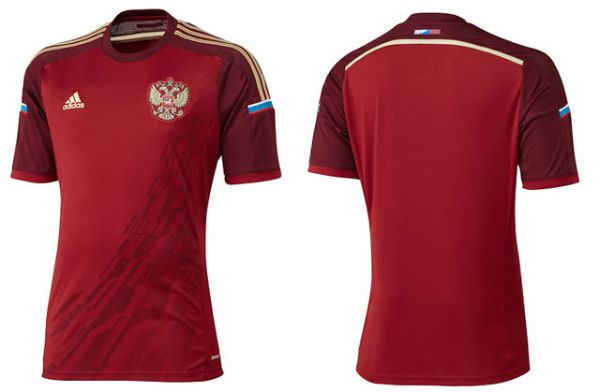 Rússia 2014 -Camisa Oficial - Uniforme 1