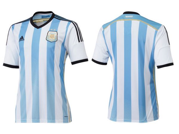 Argentina 2014 - Camisa Oficial - Uniforme 1