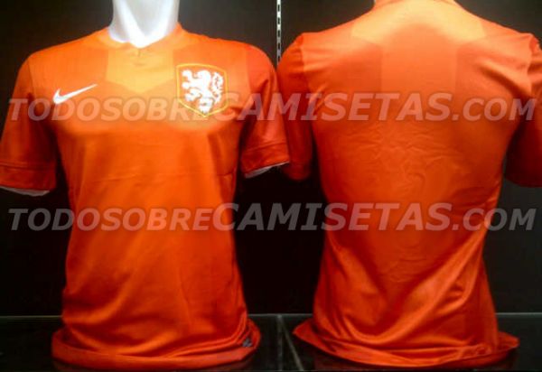 Holanda 2014 - Camisa Oficial - Uniforme 1