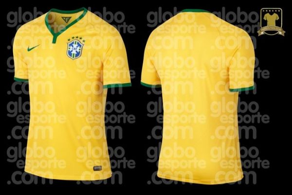 Brasil 2014 -Camisa Oficial - Uniforme 1